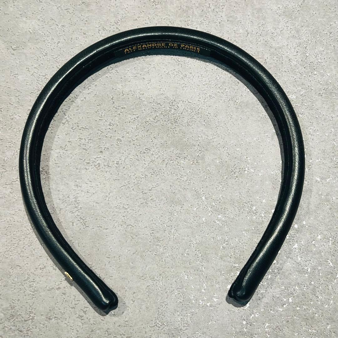 ALEXANDRE DE PARIS カチューシャ　NOIR