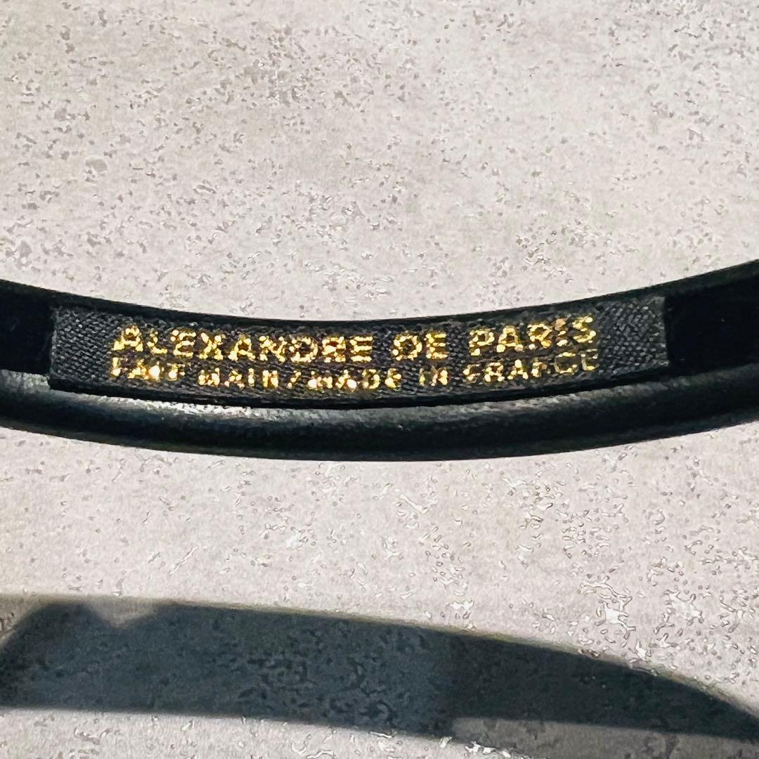 ALEXANDRE DE PARIS カチューシャ　NOIR