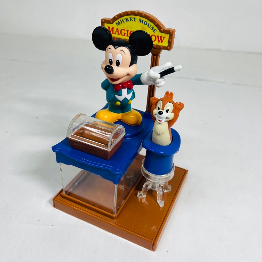 ディズニー テンヨー ミッキー チップ マジックショー バンク 貯金箱