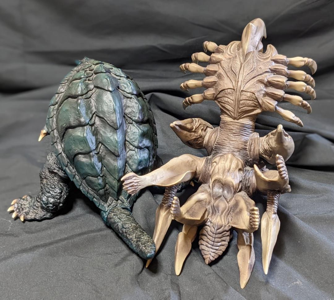 平成ガメラ2レギオン来襲（エクスプラス）ソフビフィギュア2体セット