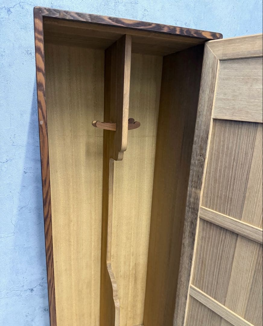 u*9様 70年前の美しい木目のヴィンテージ箪笥（たんす） 三味線用