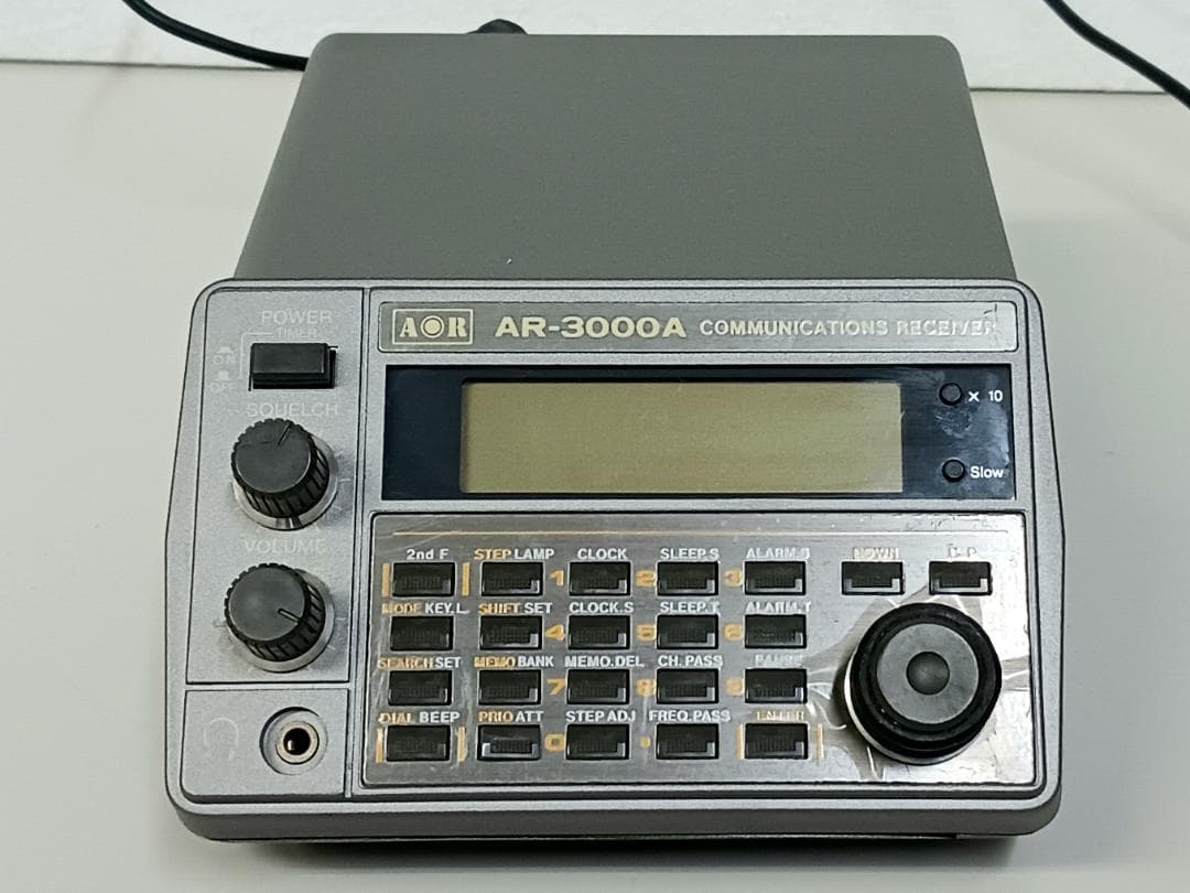 銘機！AOR「AR-3000A」.広帯域受信機 レシーバー 日本製 入手困難