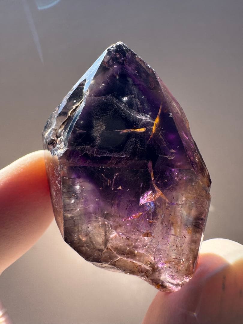 ブルーフレーム シャンガーンアメジストジンバブエ産 原石 鉱物標本