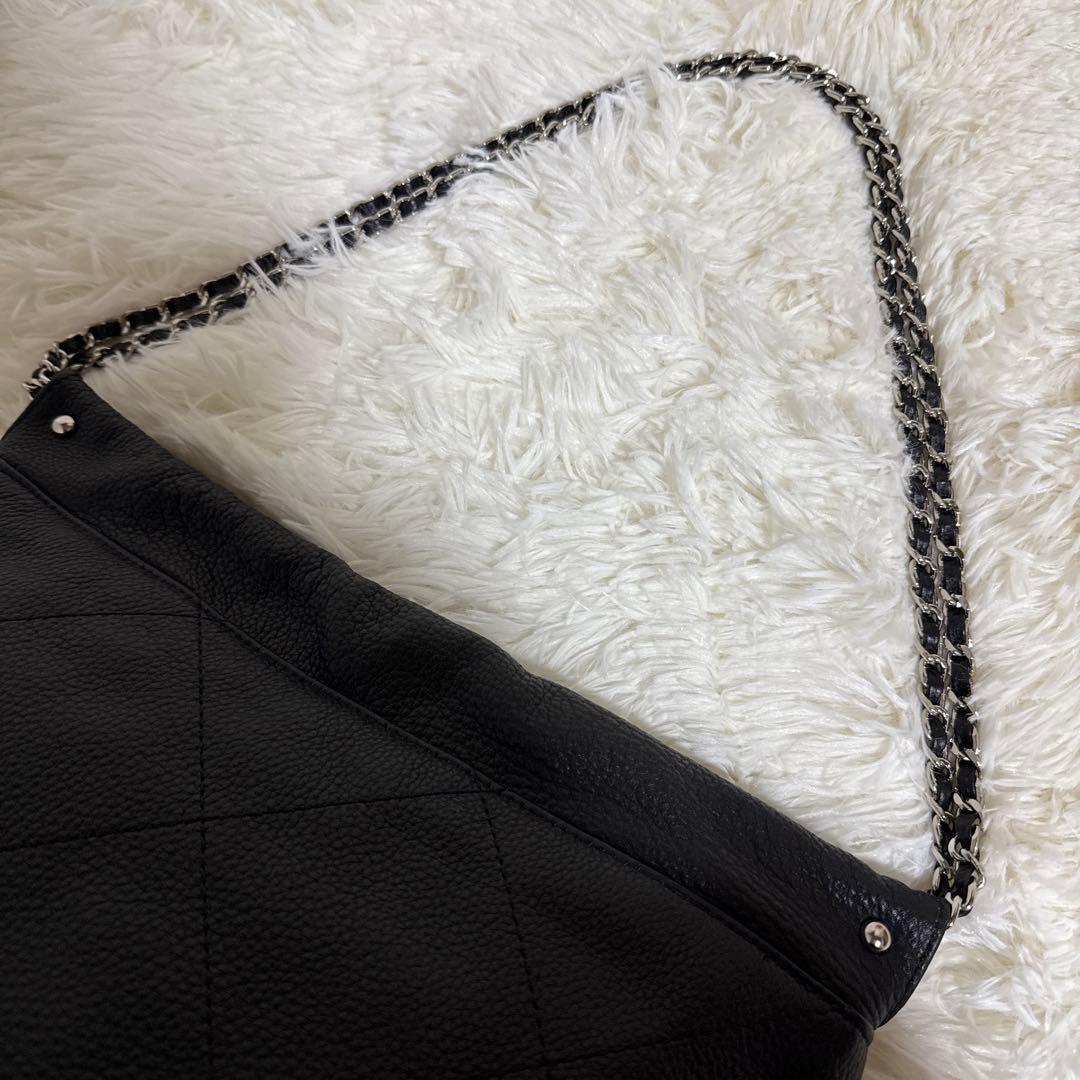 【HAYNY】本革 キルティング チェーンバッグ Barmed☆極美品
