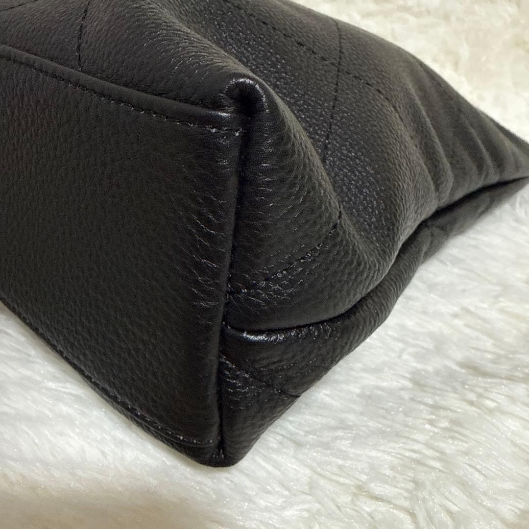 【HAYNY】本革 キルティング チェーンバッグ Barmed☆極美品