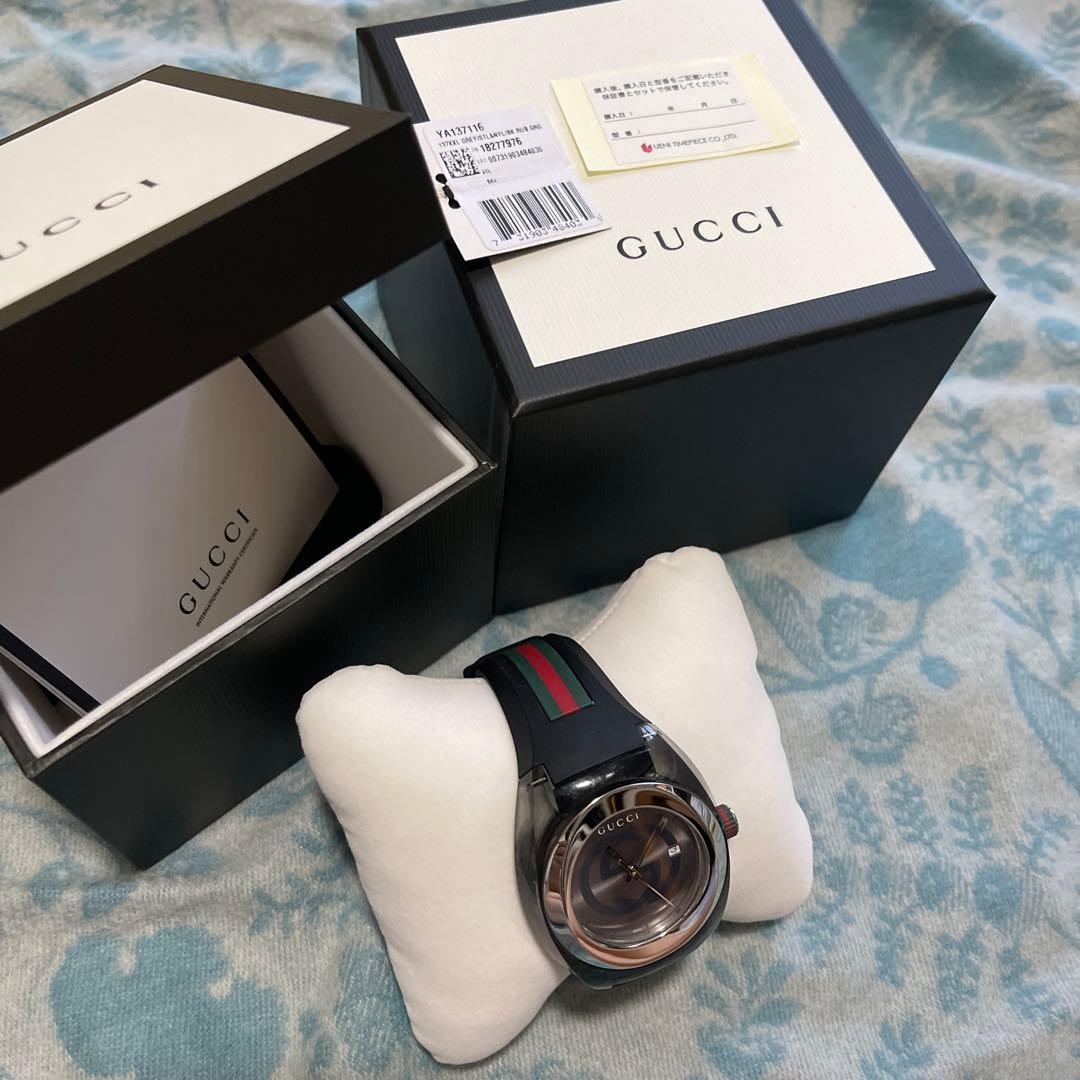 グッチ GUCCI メンズ 時計 クォーツ YA137116 時計 腕時計