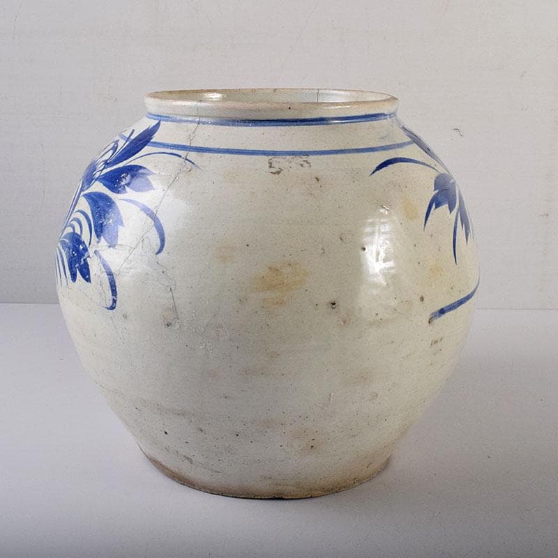 中国美術 白磁 香炉 φ15cm 茶道具 香具(K-RC960)