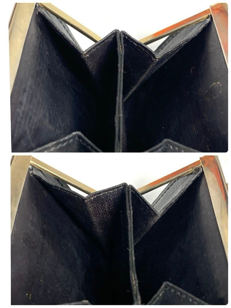 良品　GUCCI グッチ　オールドグッチ　シェリーライン　がま口　ケース