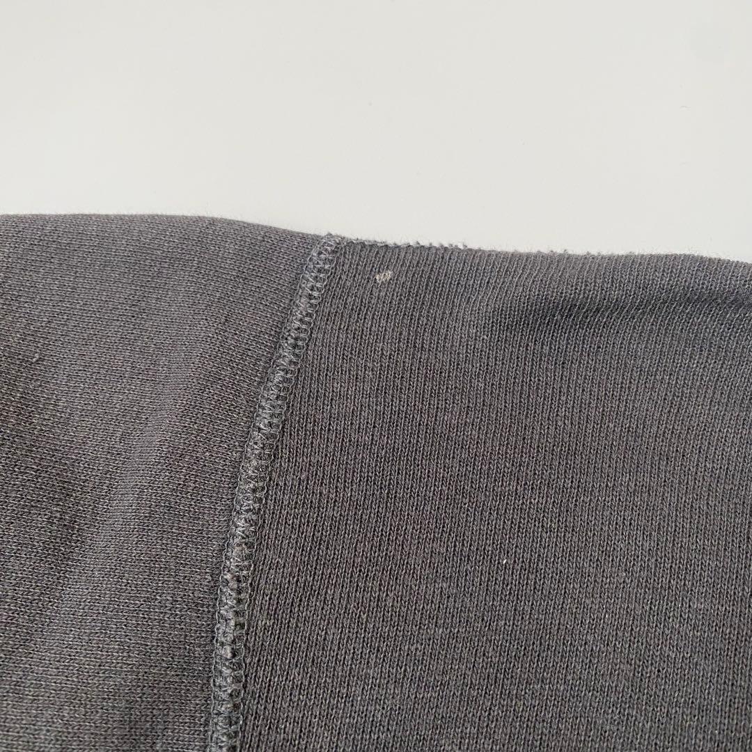 50-60s ヴィンテージスウェットフーディ フェードブラック