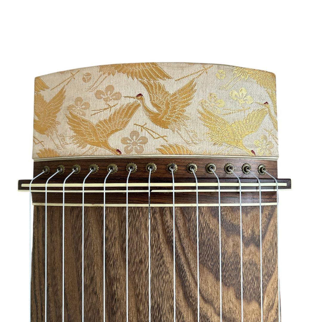 琴 13弦 琴柱 蒔絵有り すだれ彫 お琴 弦楽器 練習用の通販はau PAY
