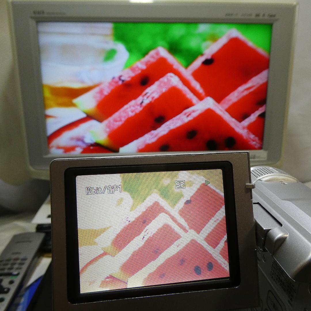 動作品ビクターGR-DX300K MiniDVビデオカメラ　DVDダビングに最適