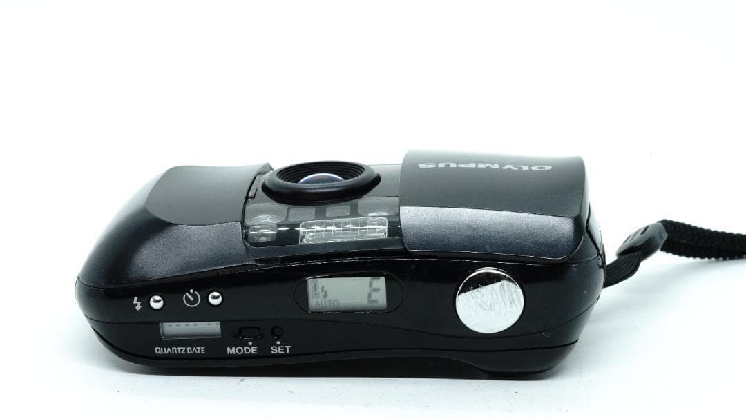 T2350】 OLYMPUS μ ブラック ① オリンパス ミュー