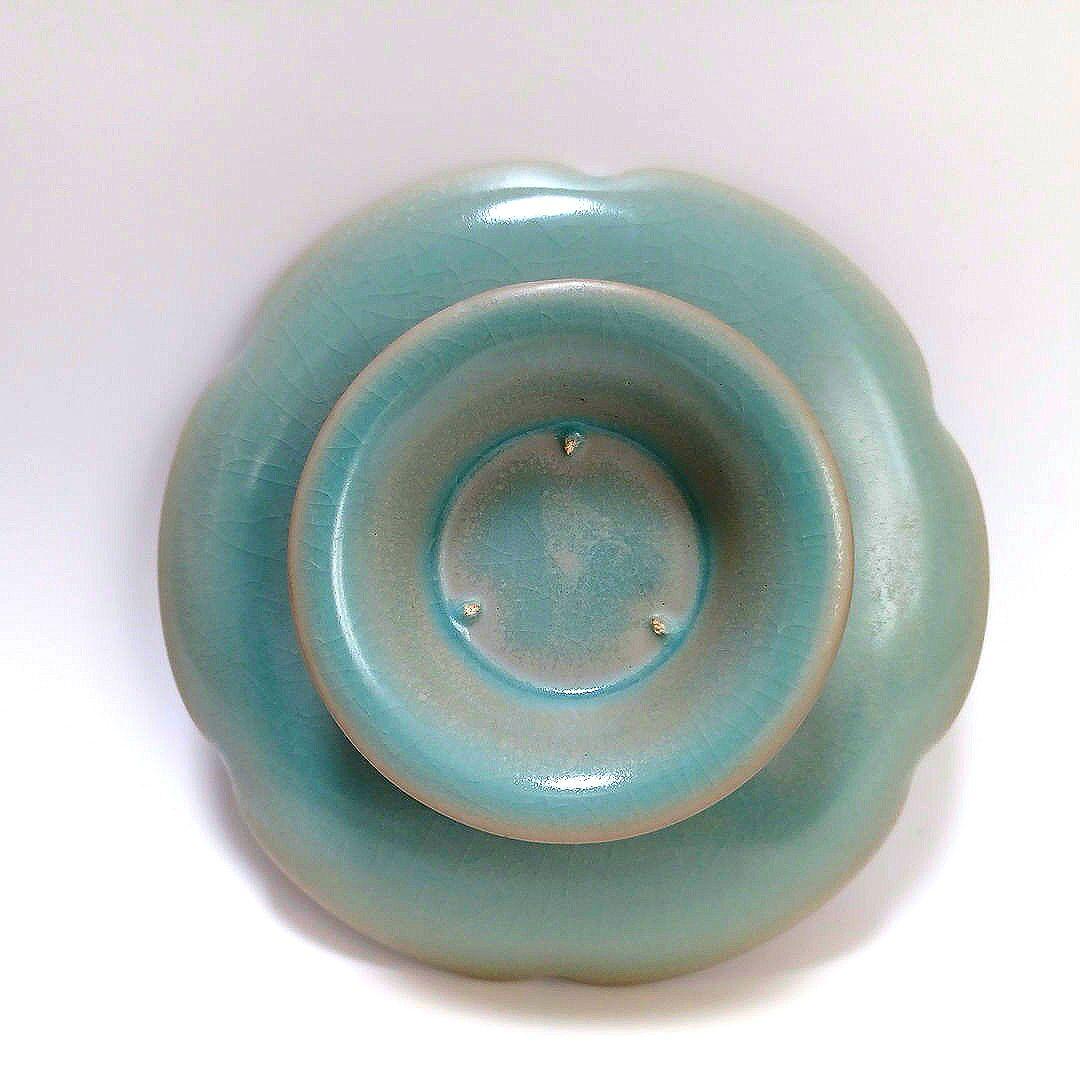 青磁　茶碗茶托