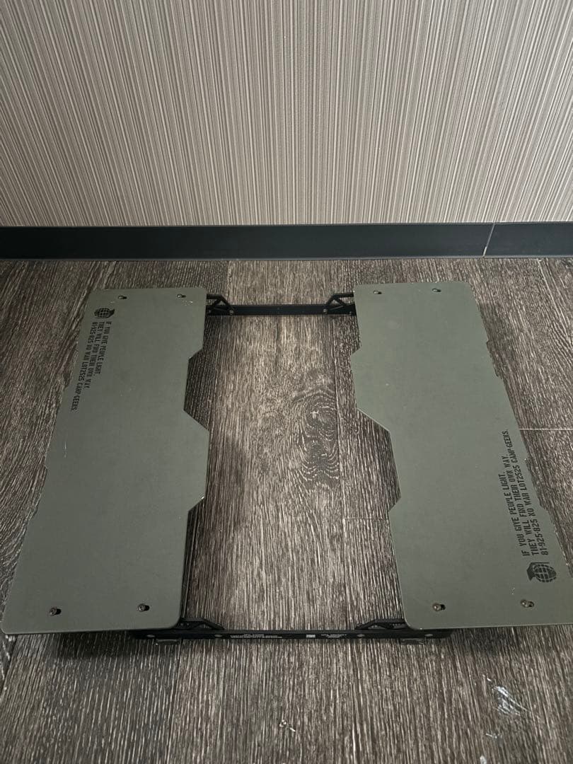 OMA.FACTORY×CAMP GEEKSコラボ シェルコン25 天板