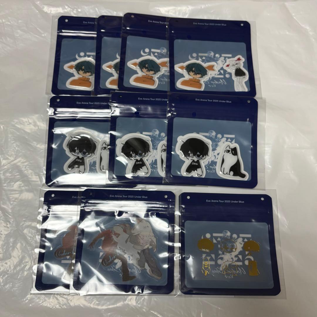 Eveグッズ アプリくじ【バラ売り可！】ほぼ未開封/未使用 Eve Arena