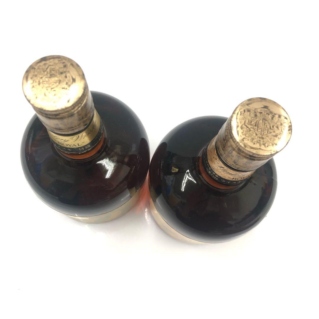 古酒 サントリーローヤル ´60 丸瓶 2本 セット ウイスキー 未開栓
