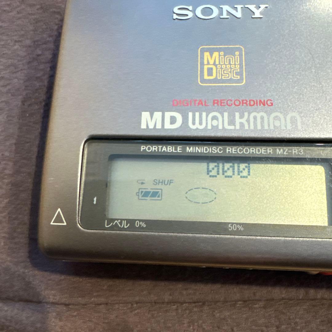 SONY MD WALKMAN MZ-R3 ポータブルMDプレーヤー ジャンク - メルカリ