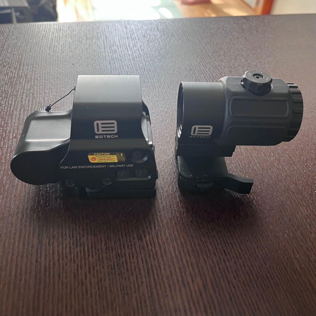 イオテックタイプ、EXPS3(558)ホロサイトとG43ブースター Amazon.co.jp: EO EXPS3 with G43 タイプ セット レプリカ ドット