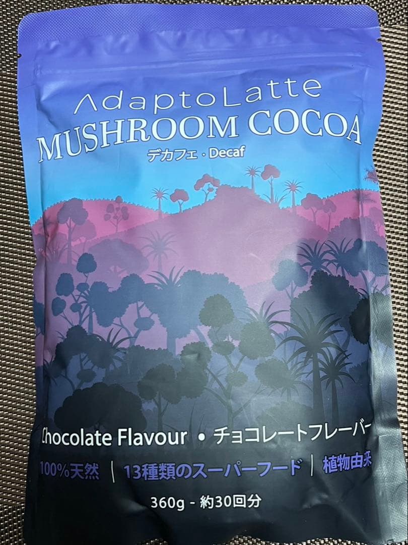 新品・未開封】アダプトラテ デカフェ チョコレートフレーバー 360g