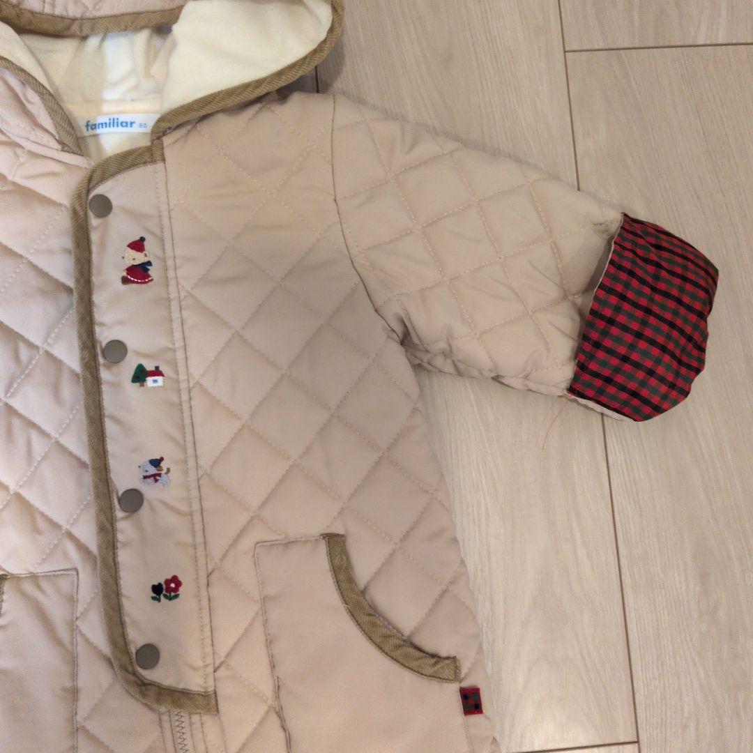 ファミリア　 ジャンプスーツ　アウター80サイズ