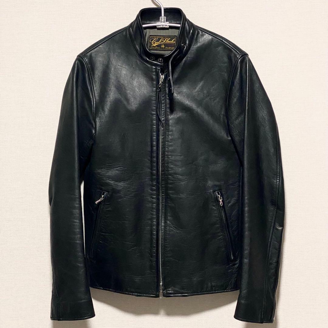 定価30万円・EXILE着】 コールブラック 極上イーグルレザージャケット