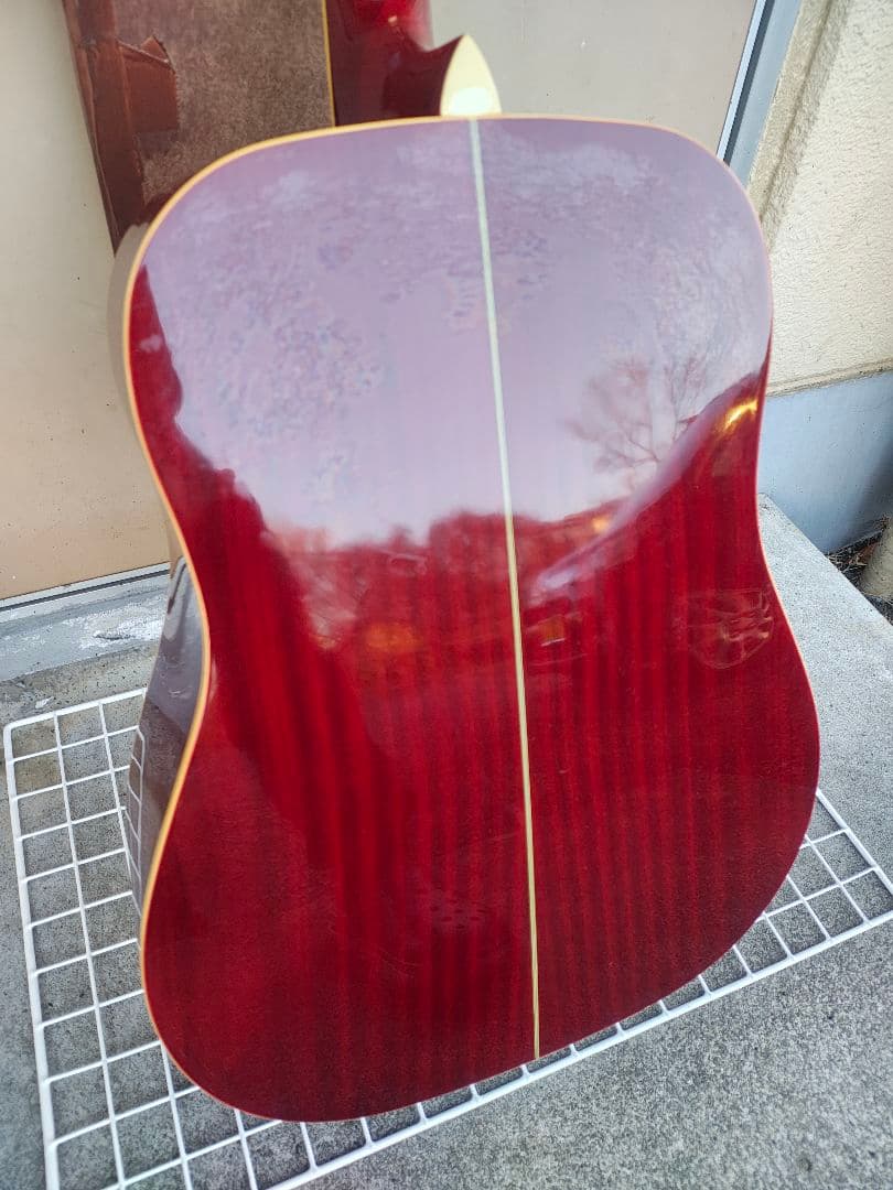 美品 Hummingbird PU付エレアコ G社シール2枚 USAストラップ