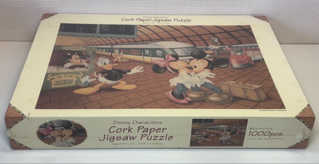 ディズニーキャラクターズ コルクペーパー・ジグソーパズル 恋の