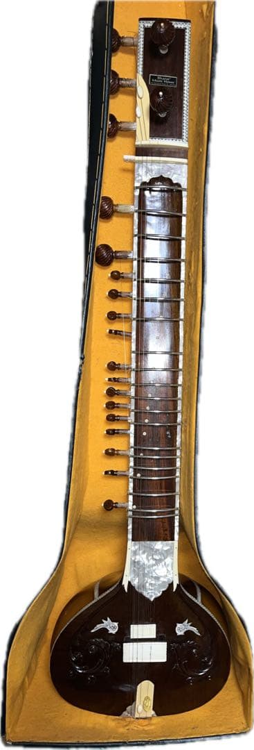 Bharat Music House シタール ハードケース付き※初心者用調整済