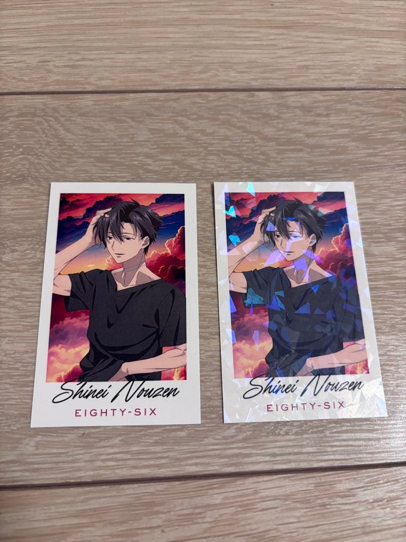 エイティシックス マルイ ポップアップ 推しパシャカード シン 2種