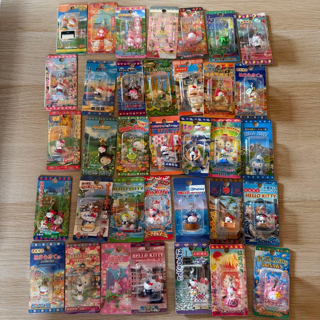 ハローキティ ファスナーマスコット　90個　わらび餅　ご当地キティ　レア