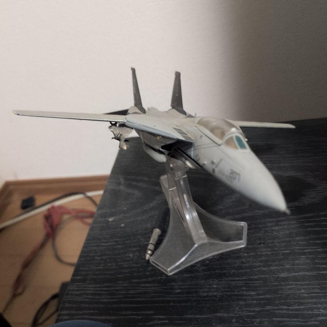 1/72 戦闘機 F-14 TOMCAT モデル グレー ジョリーロジャーズ - メルカリ