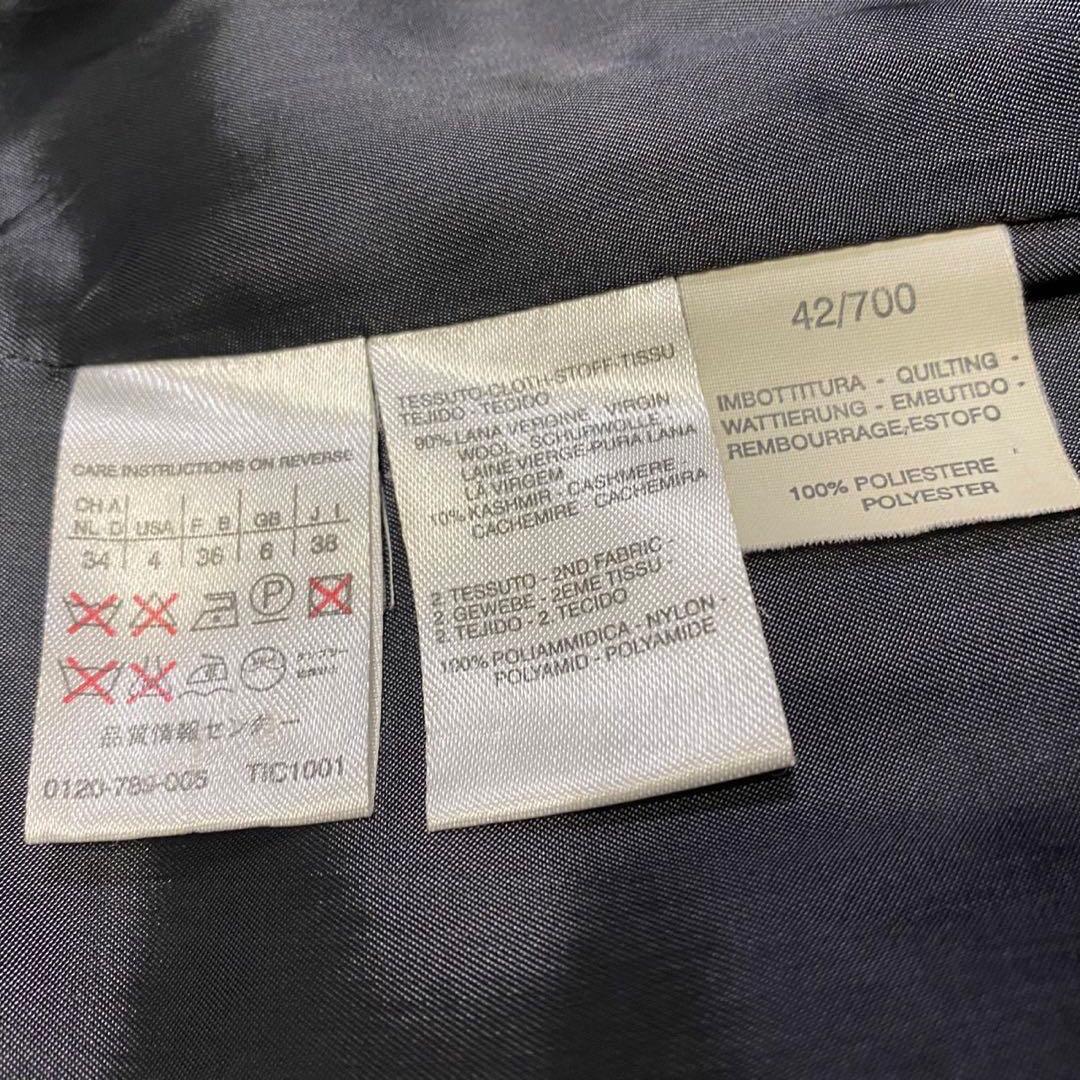 美品✨】SPORT MAX ロング チェスターコート カシミヤ 女優襟 黒38