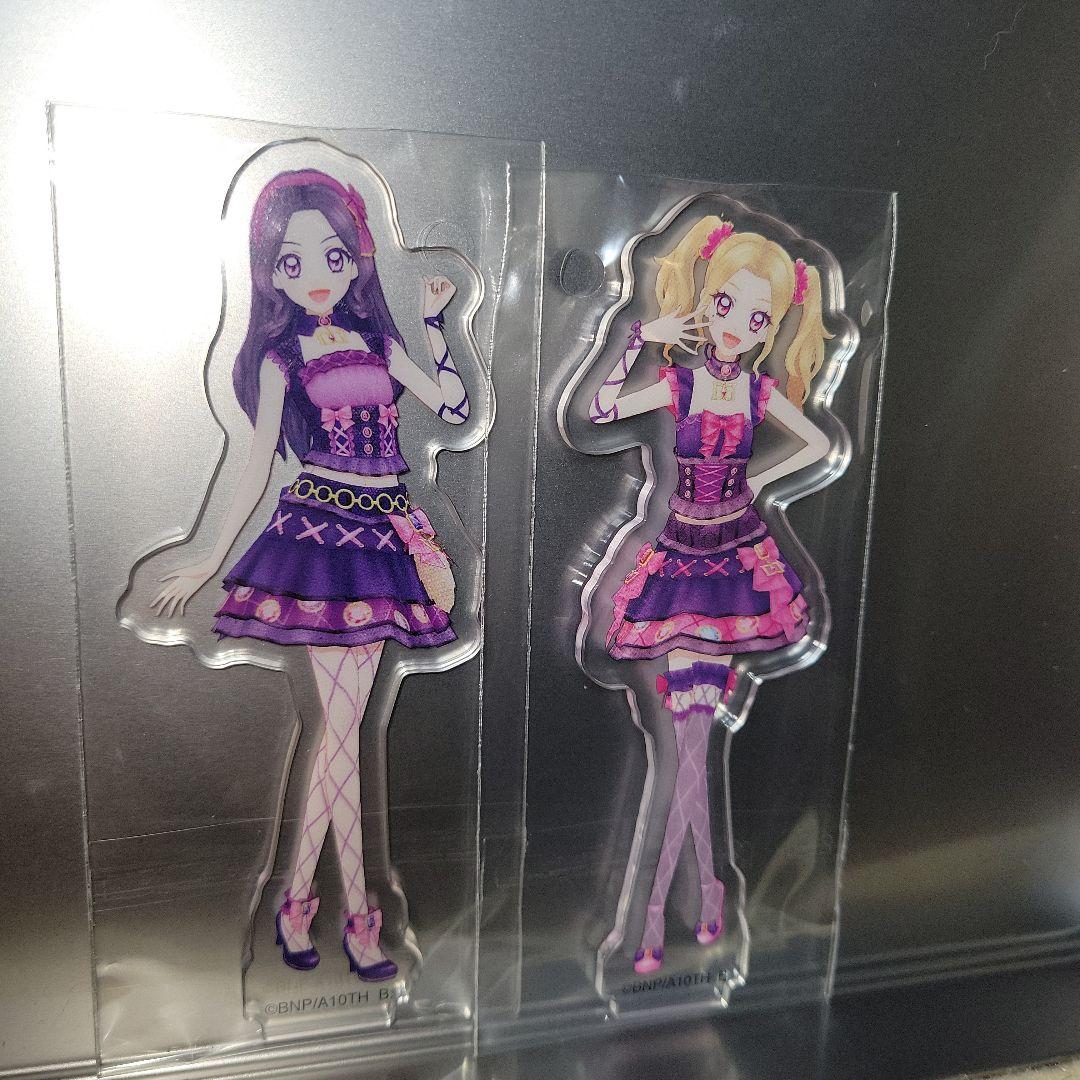 アイカツ アクリルスタンド 大地のの 白樺リサ フィギュア データ