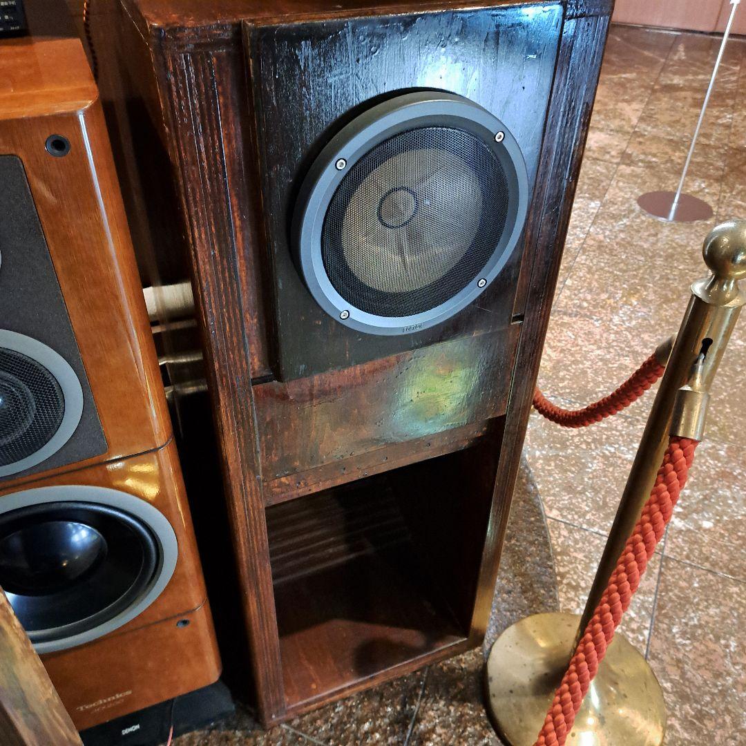 FE208EΣ自作長岡式バックロードホーン用エンクロージャー たのめる便