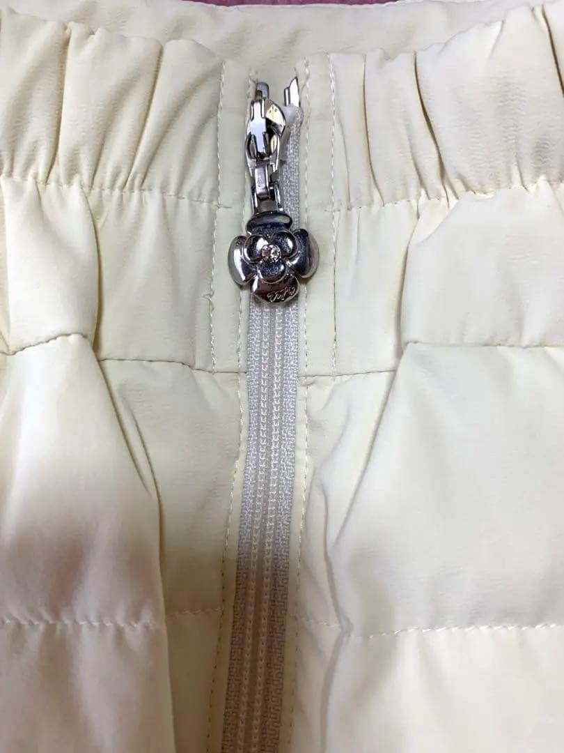 美品エムズグレイシー　ダウンスカート40