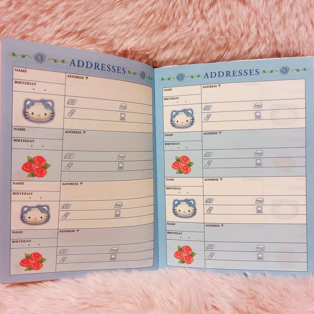 希少レア　ハローキティ　スケジュール帳　DATEBOOK 2001 平成レトロ
