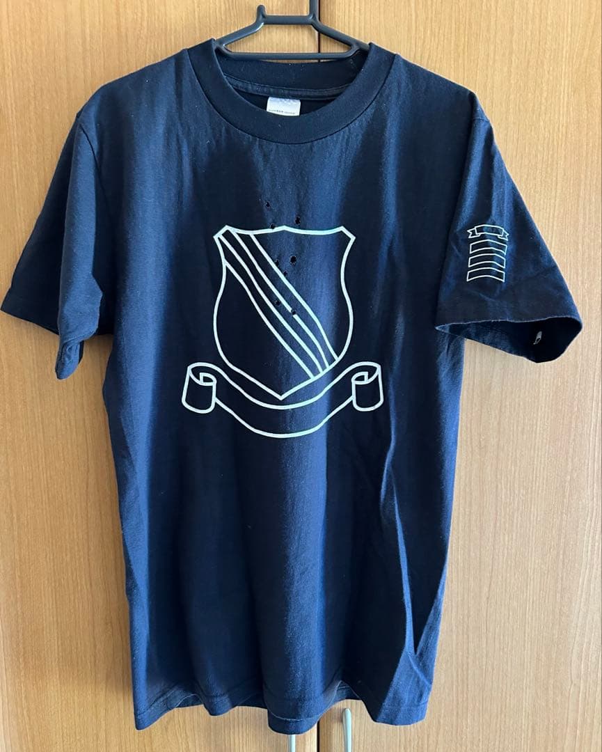 ナンバーナイン 穴空きエンブレムTシャツ 3 ブラック スタンダード