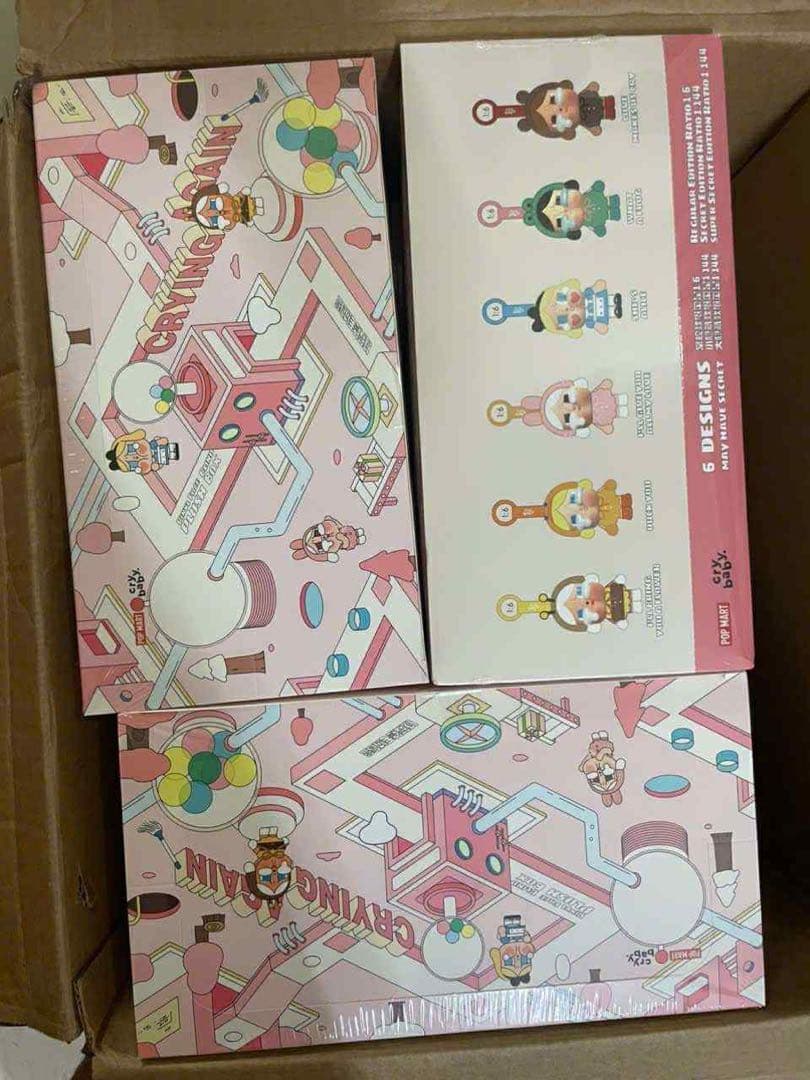 新品未開封 POPMART CRYBABY Crying Again
