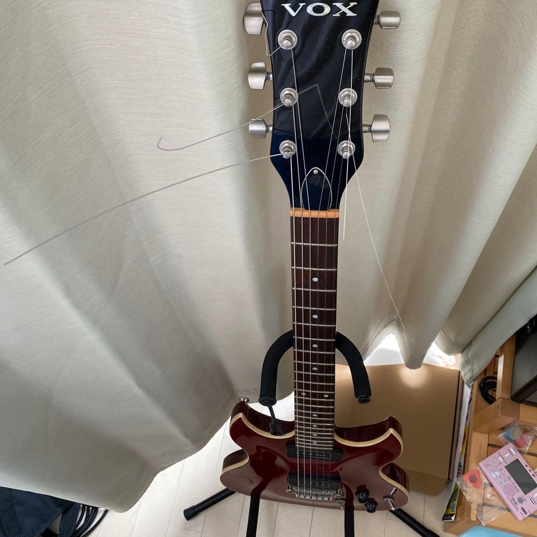 希少VOX エレキギター　レッド