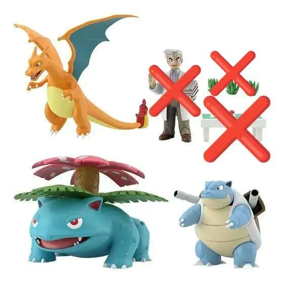 スケールワールド カントー御三家 最終進化セット - メルカリ