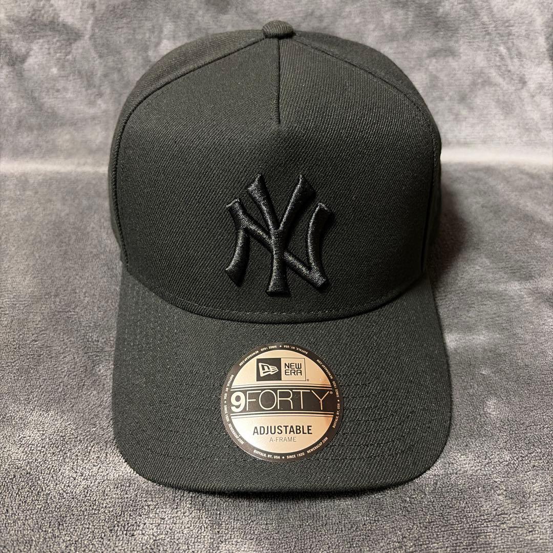 未使用】ニューエラ キャップ9FORTY A-Frame オールブラック - メルカリ