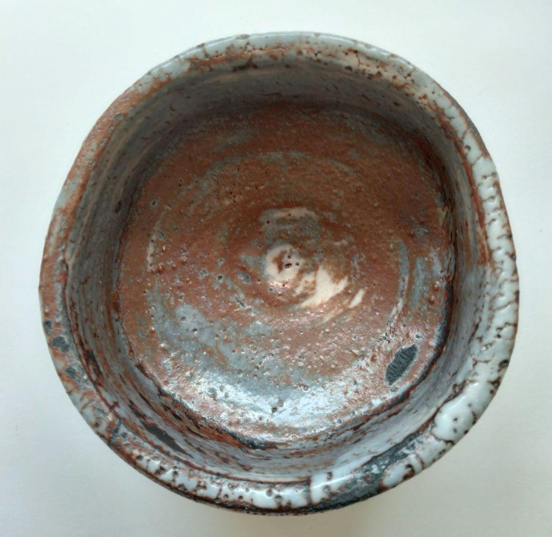 加藤健二 陶求庵 鼠志野茶碗 茶道具 抹茶碗