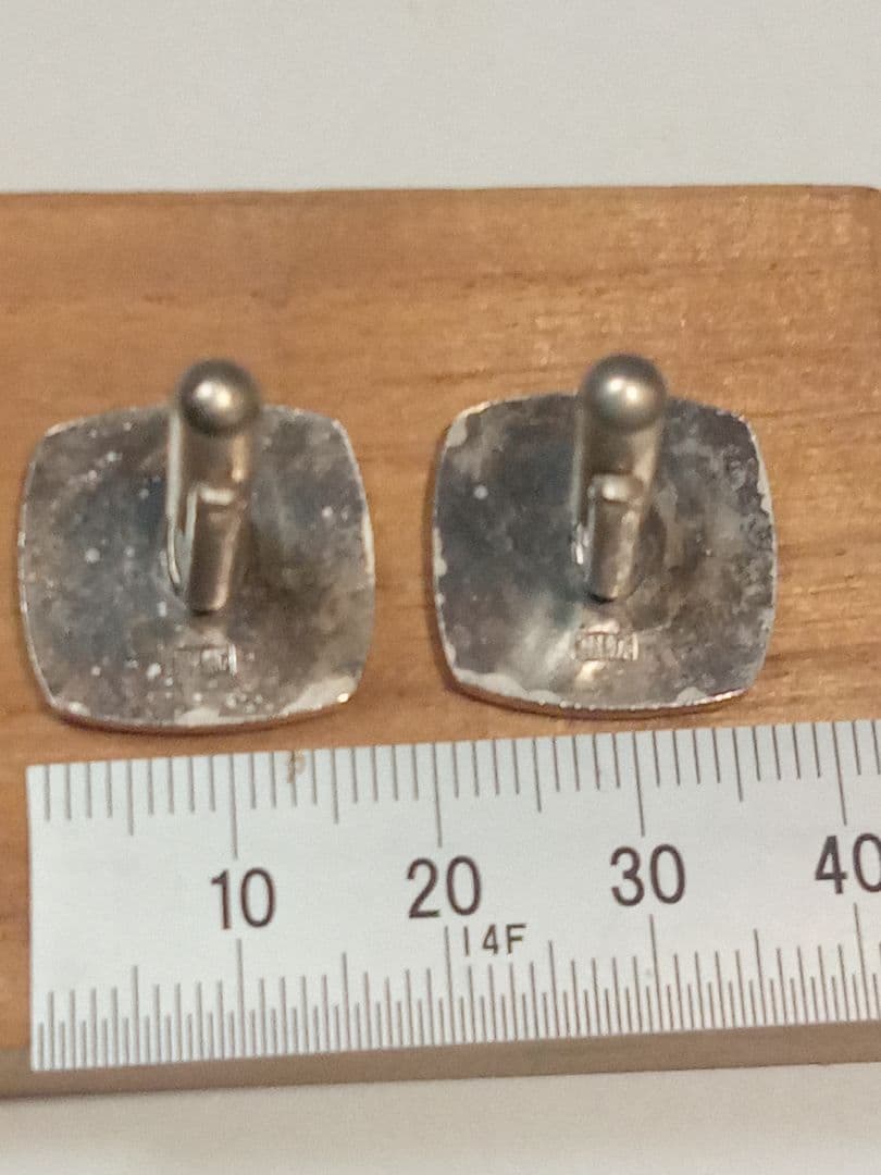 昭和レトロ ネクタイピン カフス セット 錫？ 星光学院