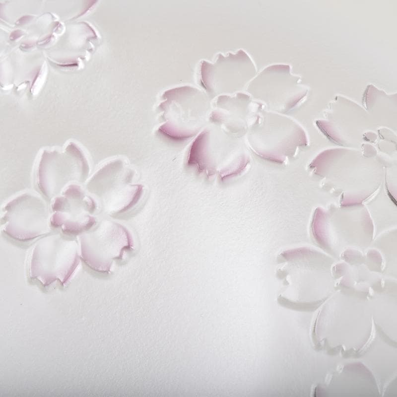 ガラス工芸 荒木良忠作 桜刻 皿 共布共箱 C 9100 - メルカリ