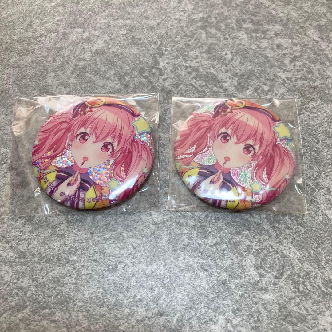 プロセカ 桃井愛莉 3A グリッター缶バッジ - メルカリ