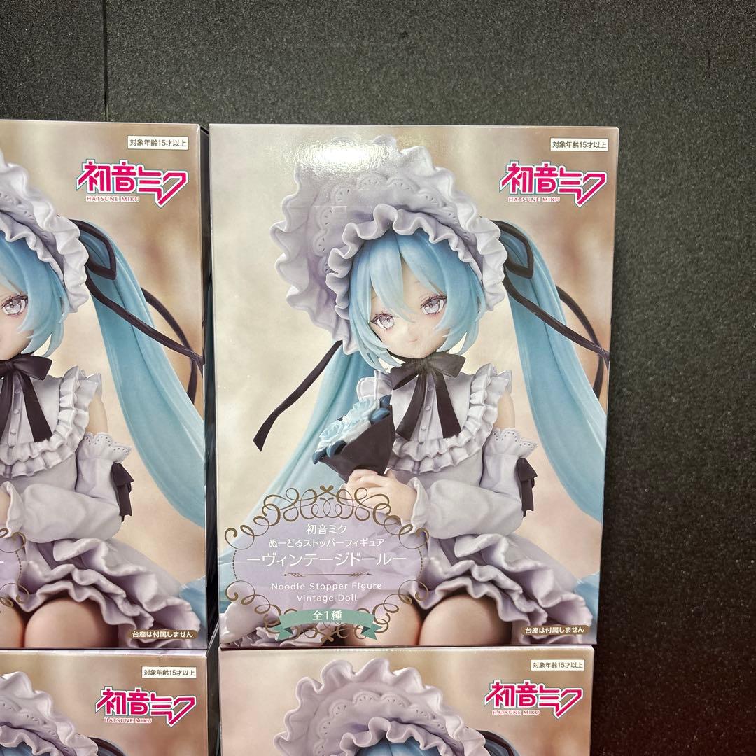 初音ミク　ぬーどるストッパー　フィギュア　 ヴィンテージドール4点セット