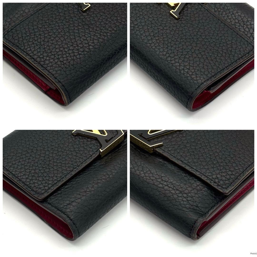 新型IC】ルイヴィトン トリヨン カプシーヌ コンパクト 三つ折り財布