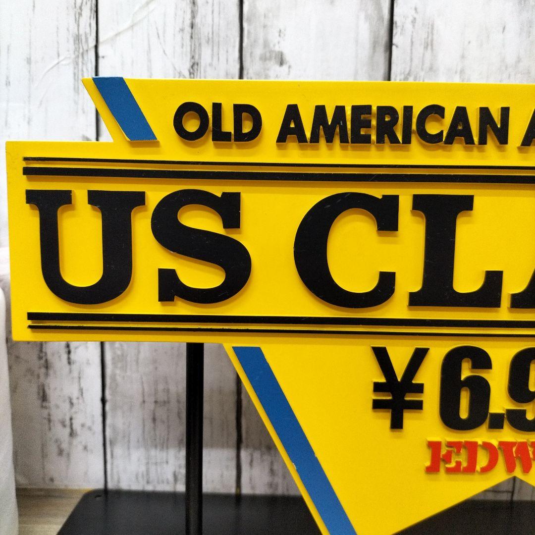 EDWIN US CLASSIC ストアディスプレイ 看板