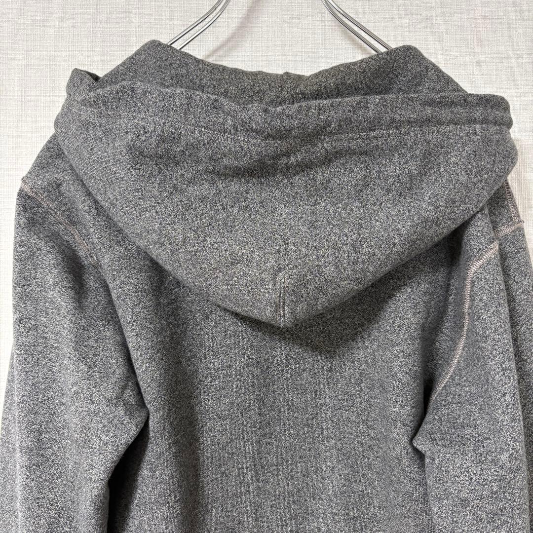 RRL ダブルアールエル フレンチテリーフルジップフーディー グレー系S