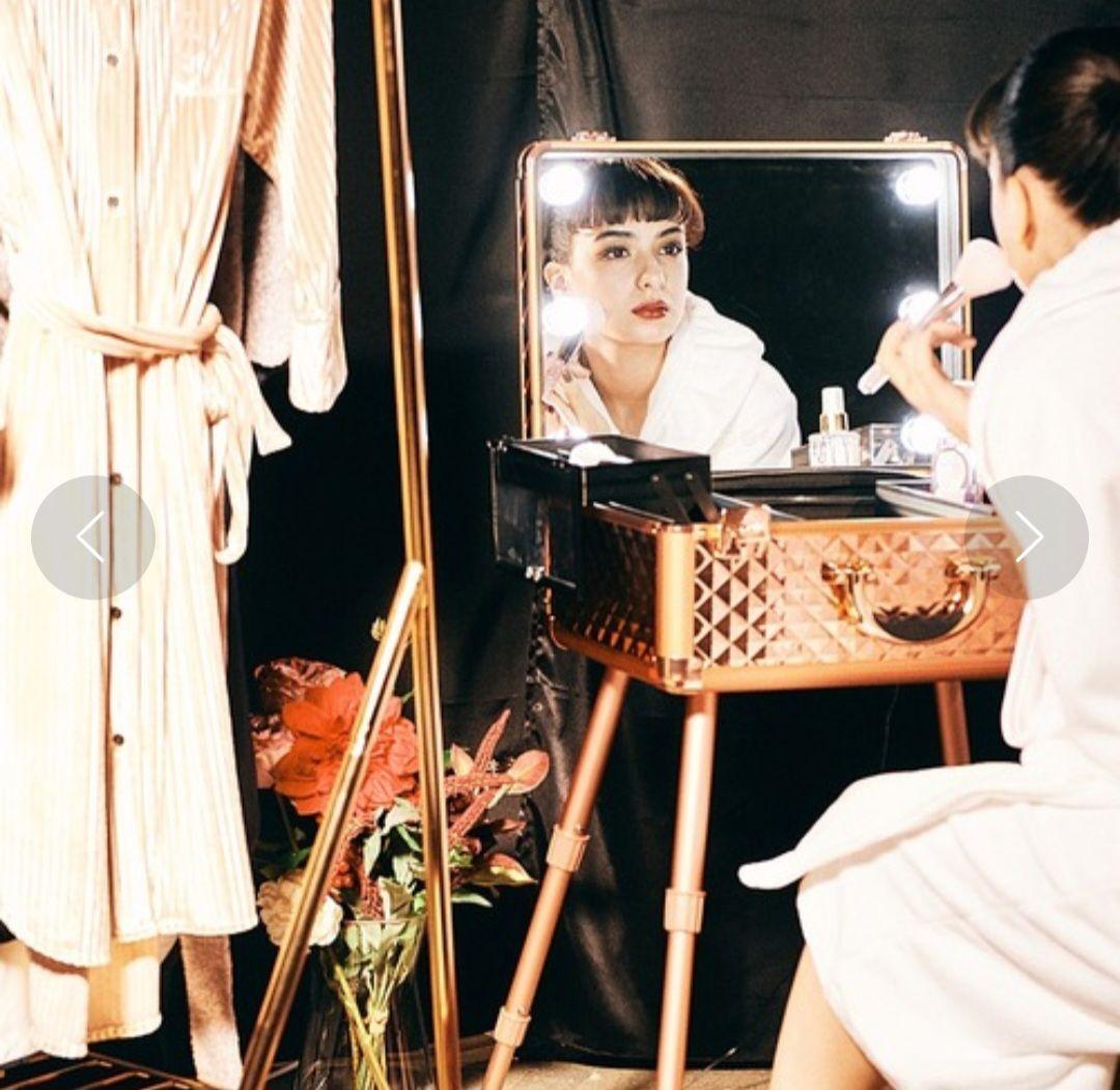 ヴァリーズ ハリウッドボックスL&椅子ジェムスツール リビング収納